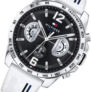 Foto 3 | Foto 3 | Reloj Tommy Hilfiger Hombre Decker 1791475 Caja Redonda 44mm Diámetro Acero Inoxidable Cierre Hebilla Movimiento Cuarzo