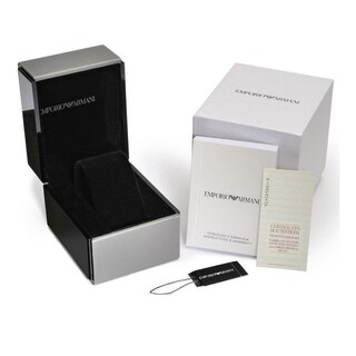 Foto 6 | Foto 6 | Reloj Emporio Armani Hombre Classic Ar11105 Caja Redonda 43mm Diámetro Acero Inoxidable Cierre Hebilla Movimiento Cuarzo