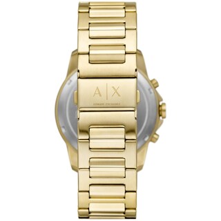 Foto 5 | Foto 5 | Reloj Armani Exchange Hombre Classic Ax1746 Caja Redonda 44mm Diámetro Acero Inoxidable Cierre Desplegable Movimiento Cuarzo