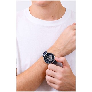 Foto 8 | Foto 8 | Reloj Armani Exchange Hombre Classic Ax2746 Caja Redonda 44mm Diámetro Acero Inoxidable Cierre Hebilla Movimiento Cuarzo