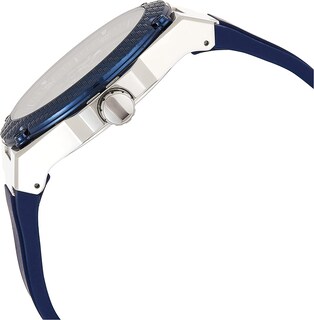 Foto 8 | Foto 8 | Reloj Guess Hombre Legacy W1049g1 Caja Redonda 45mm Diámetro Acero Inoxidable Cierre Hebilla Movimiento Cuarzo Dial Gris Cristal