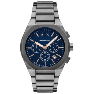 Foto 2 | Foto 2 | Reloj Armani Exchange Hombre Classic Ax4182 Caja Redonda 42mm Diámetro Acero Inoxidable Cierre Desplegable Movimiento Cuarzo