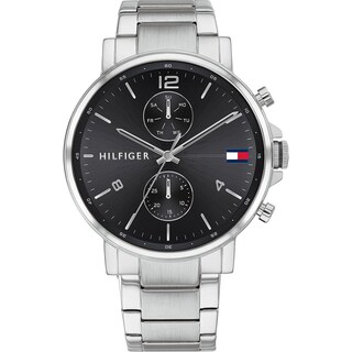 Foto 1 | Foto 1 | Reloj Tommy Hilfiger Hombre Daniel 1710413 Caja Redonda 44mm Diámetro Acero Inoxidable Cierre Desplegable Movimiento Cuarzo