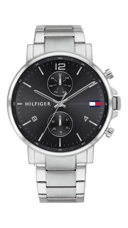 Foto 3 | Foto 3 | Reloj Tommy Hilfiger Hombre Daniel 1710413 Caja Redonda 44mm Diámetro Acero Inoxidable Cierre Desplegable Movimiento Cuarzo