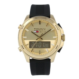 Foto 1 | Foto 1 | Reloj Tommy Hilfiger Hombre Jeans 1791762 Caja Redonda 46mm Diámetro Acero Inoxidable Cierre Hebilla Movimiento Cuarzo