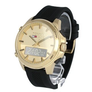 Foto 2 | Foto 2 | Reloj Tommy Hilfiger Hombre Jeans 1791762 Caja Redonda 46mm Diámetro Acero Inoxidable Cierre Hebilla Movimiento Cuarzo