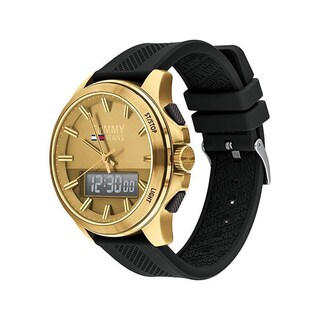 Foto 4 | Foto 4 | Reloj Tommy Hilfiger Hombre Jeans 1791762 Caja Redonda 46mm Diámetro Acero Inoxidable Cierre Hebilla Movimiento Cuarzo