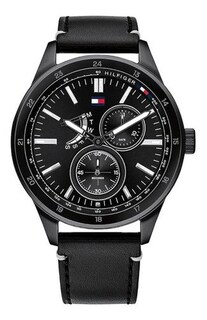 Foto 3 | Foto 4 | Reloj Tommy Hilfiger Hombre Austin 1791638 Caja Redonda 44mm Diámetro Acero Inoxidable Cierre Hebilla Movimiento Cuarzo