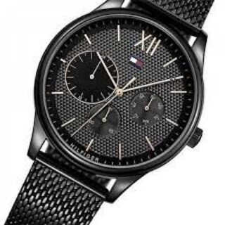 Foto 6 | Foto 6 | Reloj Tommy Hilfiger Hombre Damon 1791420 Caja Redonda 44mm Diámetro Acero Inoxidable Cierre Deslizante Movimiento Cuarzo