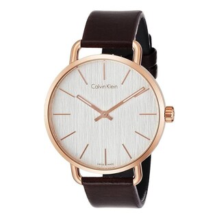 Foto 1 | Foto 1 | Reloj Calvin Klein Hombre Even K7b216g6 Caja Redonda 42mm Diámetro Acero Inoxidable Cierre Hebilla Movimiento Cuarzo
