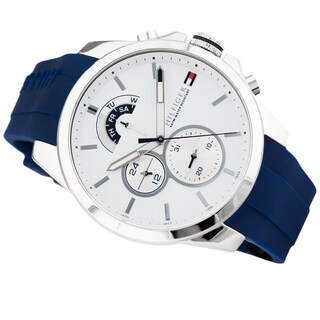 Foto 4 | Foto 4 | Reloj Tommy Hilfiger Hombre Decker 1791349 Caja Redonda 46mm Diámetro Acero Inoxidable Cierre Hebilla Movimiento Cuarzo