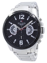 Reloj Tommy Hilfiger Hombre Decker 1791472 Caja Redonda 44mm Diámetro Acero Inoxidable Cierre Desplegable Movimiento Cuarzo
