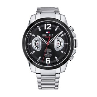 Foto 2 | Foto 2 | Reloj Tommy Hilfiger Hombre Decker 1791472 Caja Redonda 44mm Diámetro Acero Inoxidable Cierre Desplegable Movimiento Cuarzo