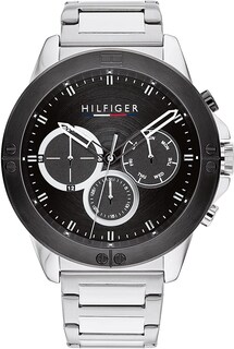 Foto 7 | Foto 7 | Reloj Tommy Hilfiger Hombre Decker 1791472 Caja Redonda 44mm Diámetro Acero Inoxidable Cierre Desplegable Movimiento Cuarzo