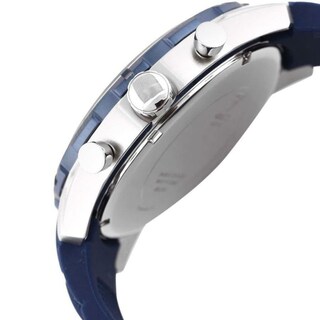 Foto 4 | Foto 4 | Reloj Guess Hombre Steel W0864g6 Caja Redonda 46mm Diámetro Acero Inoxidable Cierre Hebilla Movimiento Cuarzo Dial Blanco