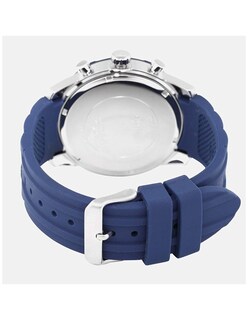 Foto 5 | Foto 5 | Reloj Guess Hombre Steel W0864g6 Caja Redonda 46mm Diámetro Acero Inoxidable Cierre Hebilla Movimiento Cuarzo Dial Blanco