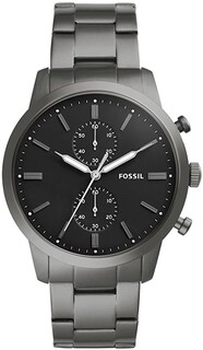 Foto 1 | Foto 1 | Reloj Fossil Hombre Townsman Fs5349 Caja Redonda 44mm Diámetro Acero Inoxidable Cierre Desplegable Movimiento Cuarzo