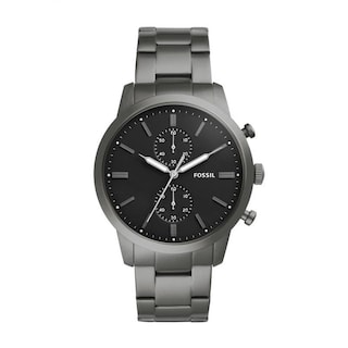 Foto 2 | Foto 2 | Reloj Fossil Hombre Townsman Fs5349 Caja Redonda 44mm Diámetro Acero Inoxidable Cierre Desplegable Movimiento Cuarzo