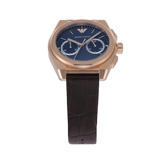 Foto 2 | Foto 2 | Reloj Emporio Armani Hombre Federico Ar11563 Caja Redonda 43mm Diámetro Acero Inoxidable Cierre Desplegable Movimiento Cuarzo