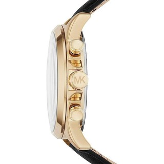 Foto 3 | Foto 3 | Reloj Michael Kors Hombre Gage Mk8618 Caja Redonda 44mm Diámetro Acero Inoxidable Cierre Hebilla Movimiento Cuarzo Dial Negro