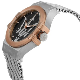 Foto 5 | Foto 5 | Reloj Maserati Hombre Potenza R8853108007 Caja Redonda 40mm Diámetro Acero Inoxidable Cierre Desplegable Movimiento Cuarzo
