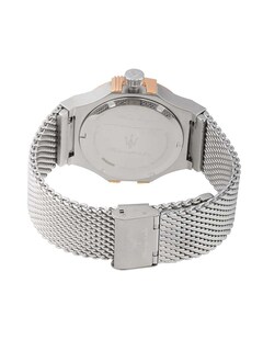 Foto 8 | Foto 8 | Reloj Maserati Hombre Potenza R8853108007 Caja Redonda 40mm Diámetro Acero Inoxidable Cierre Desplegable Movimiento Cuarzo