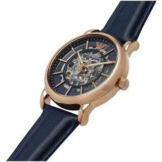 Foto 4 | Foto 4 | Reloj Emporio Armani Hombre Meccanico Ar60050 Caja Redonda 43mm Diámetro Acero Inoxidable Cierre Hebilla Movimiento Automático
