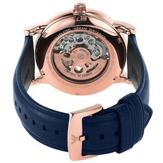 Foto 5 | Foto 5 | Reloj Emporio Armani Hombre Meccanico Ar60050 Caja Redonda 43mm Diámetro Acero Inoxidable Cierre Hebilla Movimiento Automático