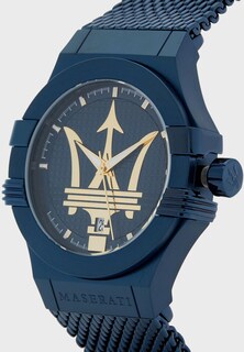 Foto 4 | Foto 4 | Reloj Maserati Hombre Potenza R8853108008 Caja Redonda 42mm Diámetro Acero Inoxidable Cierre Desplegable Movimiento Cuarzo