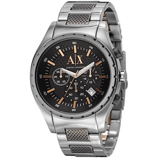 Foto 1 | Foto 1 | Reloj Armani Exchange Hombre Classic Ax1093 Caja Redonda 43mm Diámetro Acero Inoxidable Cierre Desplegable Movimiento Cuarzo