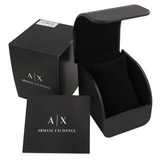 Foto 3 | Foto 3 | Reloj Armani Exchange Hombre Classic Ax1093 Caja Redonda 43mm Diámetro Acero Inoxidable Cierre Desplegable Movimiento Cuarzo