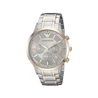 Foto 2 | Foto 2 | Reloj Emporio Armani Hombre Classic Ar11076 Caja Redonda 43mm Diámetro Acero Inoxidable Cierre Presion Movimiento Cuarzo
