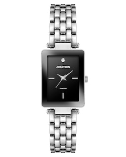 Foto 1 | Foto 1 | Venta Internacional - Reloj Armitron con Esfera Rectangular de Diamante Auténtico para Mujer
