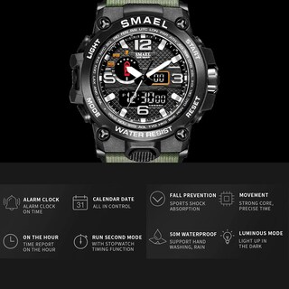 Foto 2 | Foto 2 | Venta Internacional - Reloj Koodea 1545d Para Hombre, Resistente Al Agua, 50 M, Con Alarma Y Retroiluminación