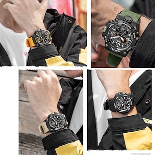 Foto 7 | Foto 7 | Venta Internacional - Reloj Koodea 1545d Para Hombre, Resistente Al Agua, 50 M, Con Alarma Y Retroiluminación