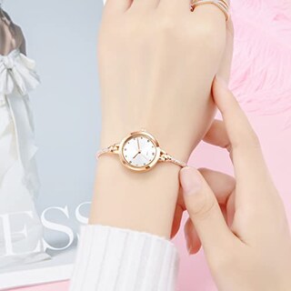Foto 2 | Foto 2 | Venta Internacional - Reloj Analógico De Cuarzo Para Mujer Toocat Bling En Oro Rosa Con Diamantes