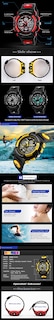 Foto 8 | Foto 8 | Venta Internacional - Reloj Deportivo Skmei 1163 Led De Cuarzo Japonés, 50 M, Resistente Al Agua