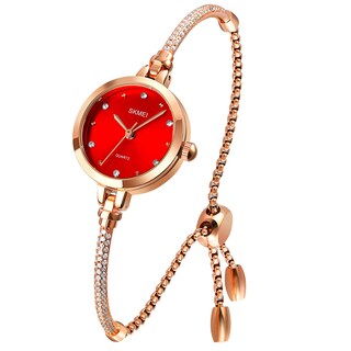 Foto 1 | Foto 1 | Venta Internacional - Pulsera Skmei Para Mujer Con Forma De Diamante Con Resistencia Al Agua Hasta 3 Atm