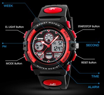 Foto 3 | Foto 3 | Venta Internacional - Reloj Dayllon Boys Digital Sports, 50 M, Resistente Al Agua Con Alarma