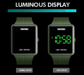 Foto 4 | Foto 4 | Venta Internacional - Reloj Digital Led Gosasa De 3 Barras, Resistente Al Agua Para Hombres Y Mujeres