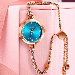 Foto 5 | Foto 5 | Venta Internacional - Pulsera Watch Tonnier Con Esfera De Diamante Para Mujer, Resistente Al Agua Hasta 30 M