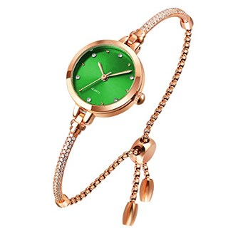 Foto 1 | Foto 1 | Venta Internacional - Reloj Analógico De Cuarzo Para Mujer Toocat Bling En Oro Rosa Con Diamantes