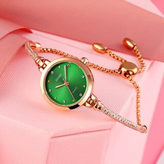 Foto 2 | Foto 2 | Venta Internacional - Reloj Analógico De Cuarzo Para Mujer Toocat Bling En Oro Rosa Con Diamantes