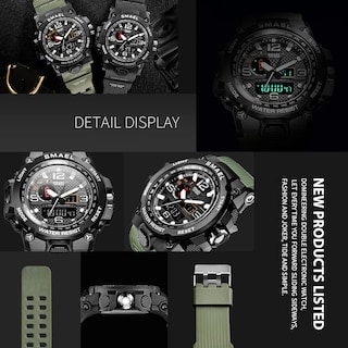 Foto 7 | Foto 7 | Venta Internacional - Reloj Koodea Koodea1545d Para Hombre, 50 M, Resistente Al Agua, Doble Pantalla