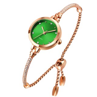 Foto 1 | Foto 1 | Venta Internacional - Reloj Analógico De Cuarzo Para Mujer Toocat, Brillante, Oro Rosa Con 30 M De Diámetro Exterior