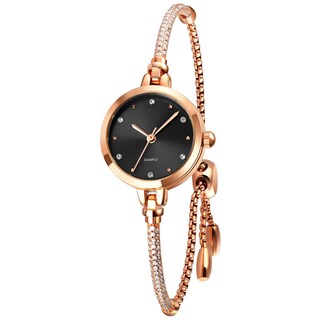 Foto 7 | Foto 7 | Venta Internacional - Reloj Analógico De Cuarzo Para Mujer Toocat, Brillante, Oro Rosa Con 30 M De Diámetro Exterior
