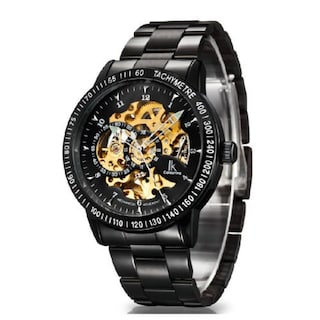 Foto 2 | Foto 2 | Venta Internacional - Reloj Ik Luxury Ik 98226 Esqueleto Automático De Acero Inoxidable