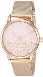 Reloj Nine West de Malla con Esfera Floral para Mujer - Venta Internacional