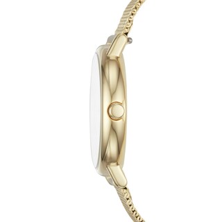 Foto 2 | Foto 2 | Reloj Skagen Signatur Lille De Acero Inoxidable Dorado Con Dos Manecillas - Venta Internacional.