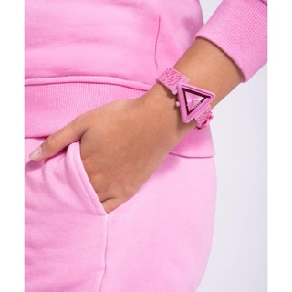 Foto 2 | Foto 2 | Funda De Nailon Sostenible Rosa De 34 Mm Para Mujer De Watch Guess - Venta Internacional.